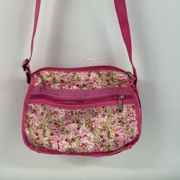 LeSportSac Floral Multi-Way Crossbody Shoulder Bag - Picture 8 of 8